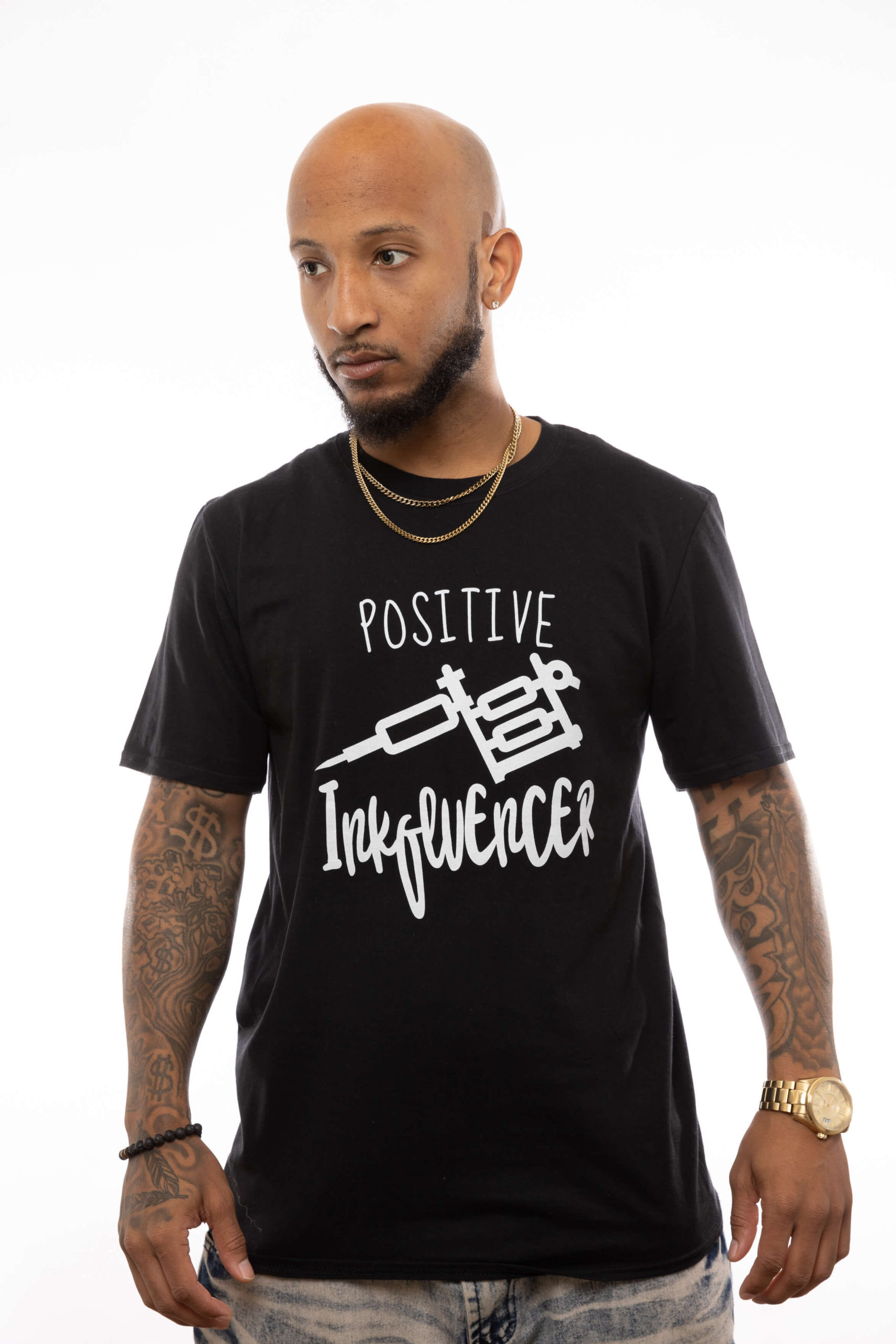 PI Tattoo Gun (large) Tee