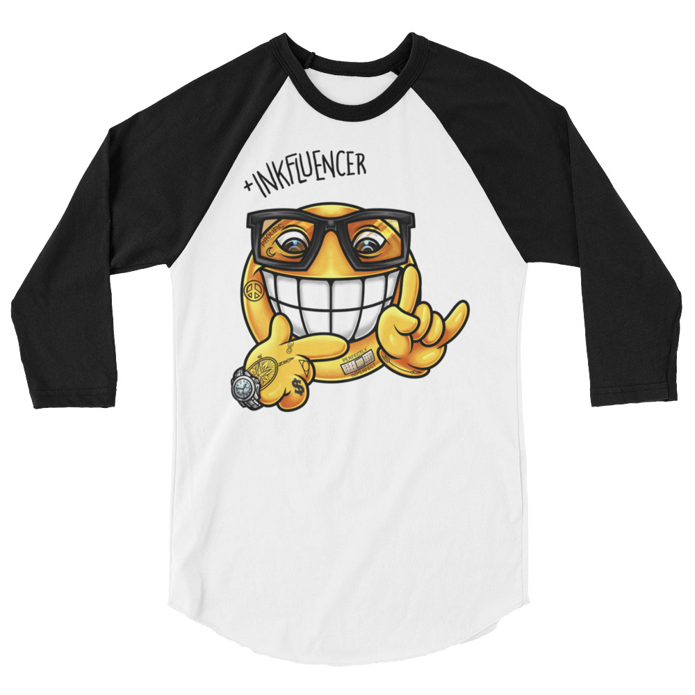 PI Graffiti Baseball Tee - Image 2