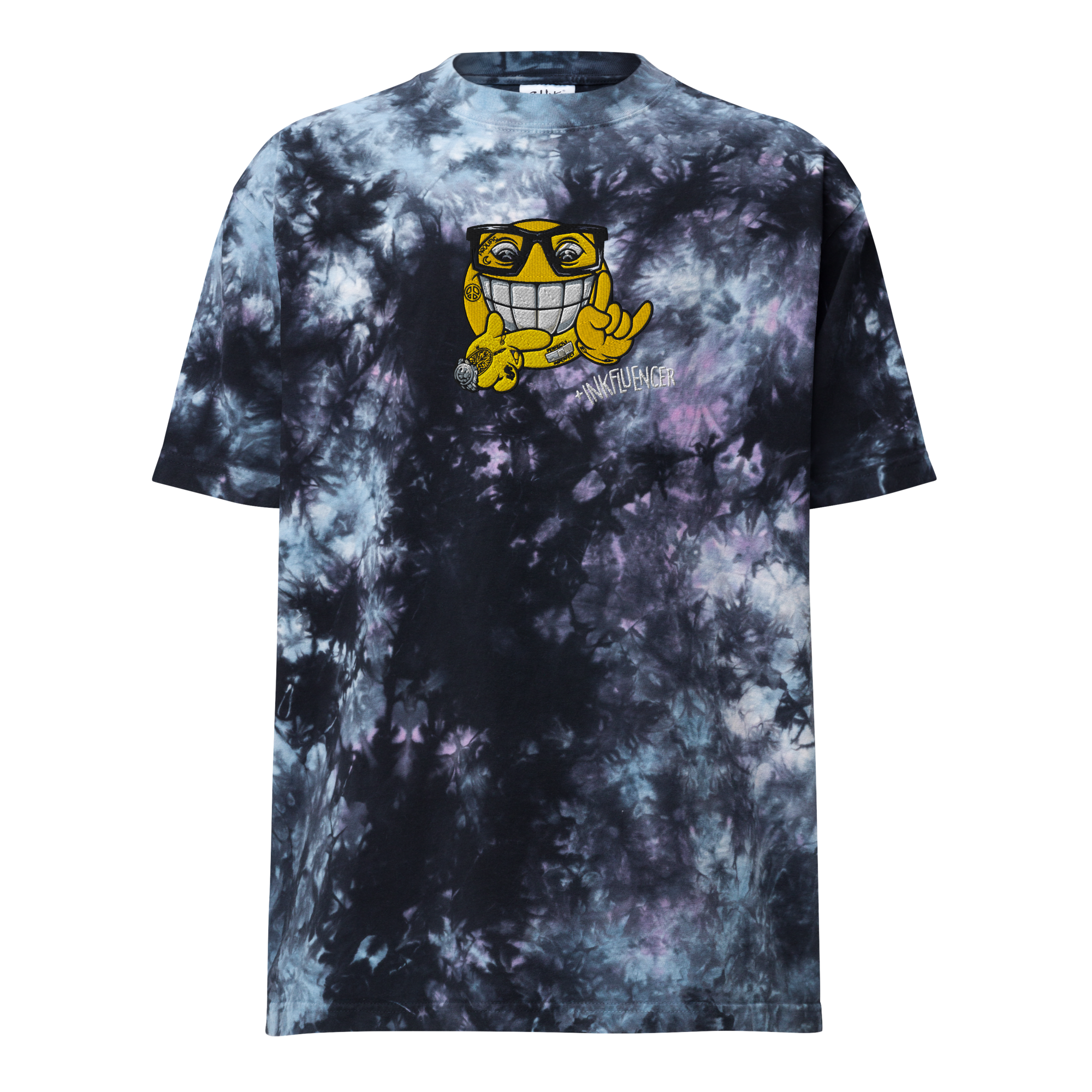 Tie-dye Smiley Face Tee - Image 3